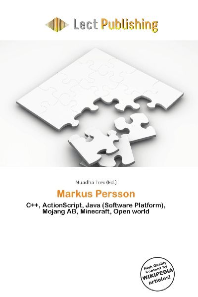 Markus Persson: C++, ActionScript, Java (Software Platform), Mojang AB, Minecraft, Open world