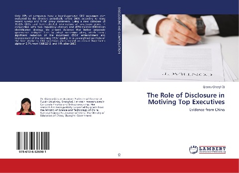 The Role of Disclosure in Motiving Top Executives: Evidence from China