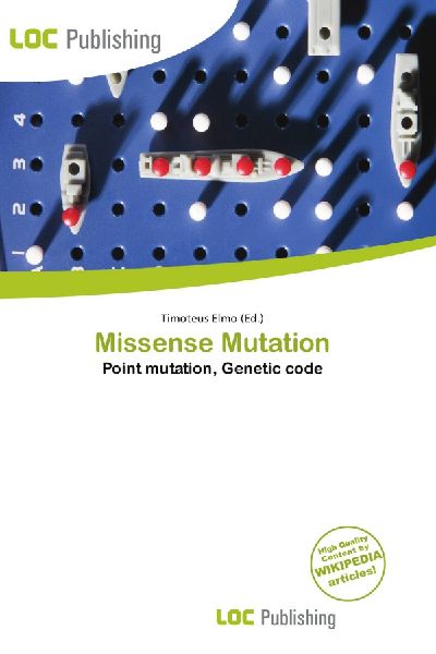 Missense Mutation: Point mutation, Genetic code