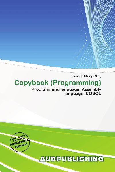 Copybook (Programming): Programming language, Assembly language, COBOL