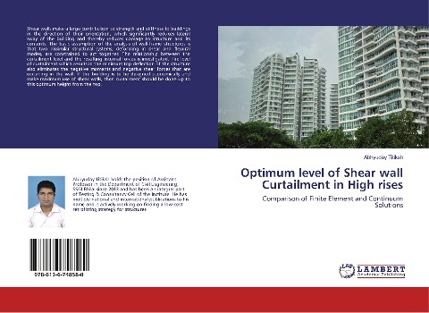 Optimum level of Shear wall Curtailment in High rises: Comparison of Finite Element and Continuum Solutions