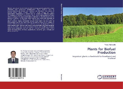 Plants for Biofuel Production: Important plants as feedstock for bioethanol and biodiesel