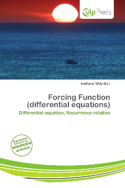 Forcing Function (differential equations): Differential equation, Recurrence relation