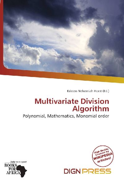 Multivariate Division Algorithm: Polynomial, Mathematics, Monomial order