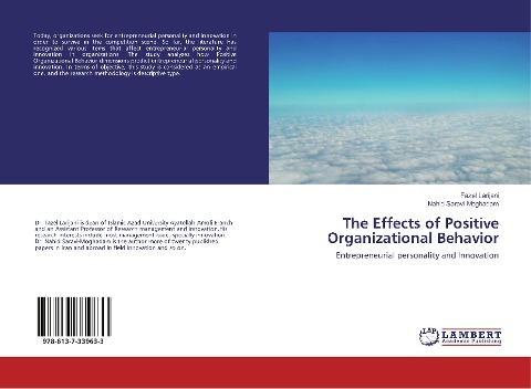 The Effects of Positive Organizational Behavior: Entrepreneurial personality and Innovation