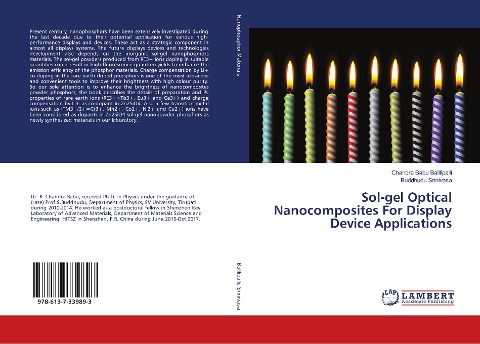 Sol-gel Optical Nanocomposites For Display Device Applications