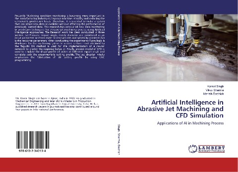 Artificial Intelligence in Abrasive Jet Machining and CFD Simulation: Applications of AI in Machining Process