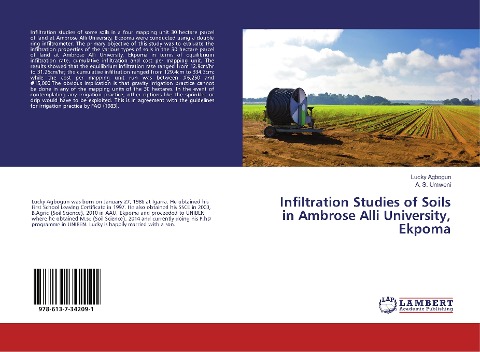 Infiltration Studies of Soils in Ambrose Alli University, Ekpoma