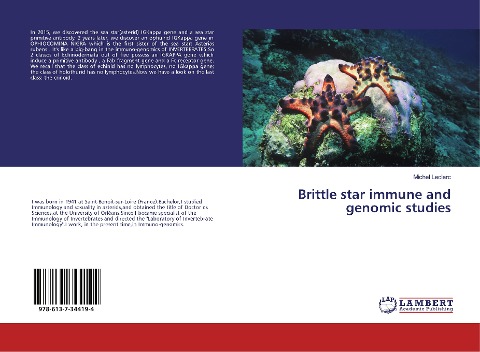 Brittle star immune and genomic studies