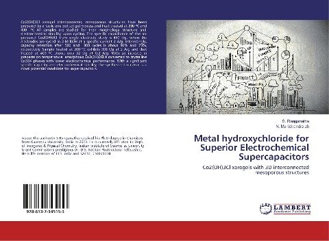 Metal hydroxychloride for Superior Electrochemical Supercapacitors: Co2(OH)3Cl xerogels with 3D interconnected mesoporous structures