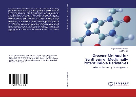 Greener Method for Synthesis of Medicinally Potent Indole Derivatives: Indole Derivatives by Green approach