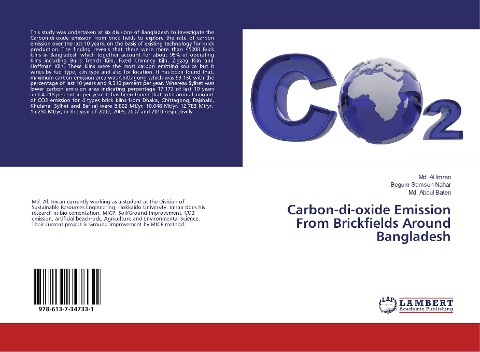 Carbon-di-oxide Emission From Brickfields Around Bangladesh