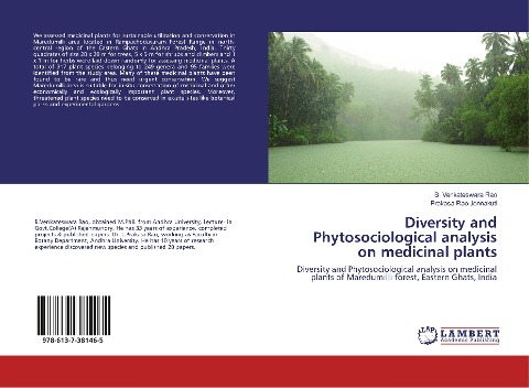 Diversity and Phytosociological analysis on medicinal plants: Diversity and Phytosociological analysis on medicinal plants of Maredumilli forest, Eastern Ghats, India