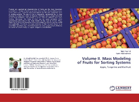 Volume II. Mass Modeling of Fruits for Sorting Systems: Apple, Tangerine and Kiwifruit
