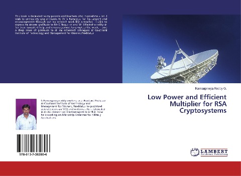 Low Power and Efficient Multiplier for RSA Cryptosystems