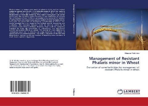 Management of Resistant Phalaris minor in Wheat: Evaluation of some herbicides for management of resistant Phalaris minor in wheat