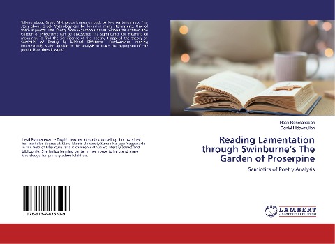 Reading Lamentation through Swinburnes The Garden of Proserpine: Semiotics of Poetry Analysis
