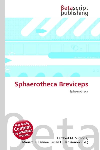 Sphaerotheca Breviceps: Sphaerotheca