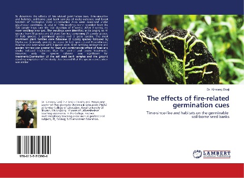 The effects of fire-related germination cues: Time-since-fire and habitats on the germinable soil-borne seed banks