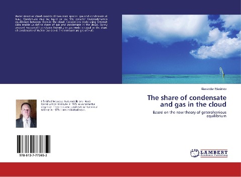 The share of condensate and gas in the cloud: Based on the new theory of geterohenious equilibrium