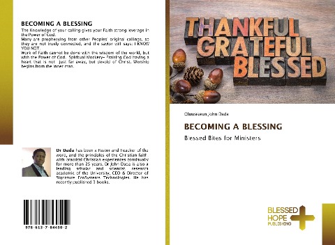 BECOMING A BLESSING: Blessed Bites for Ministers