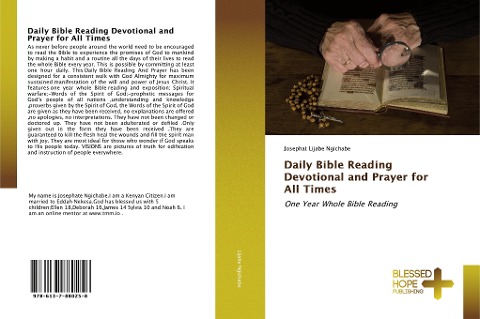 Daily Bible Reading Devotional and Prayer for All Times: One Year Whole Bible Reading