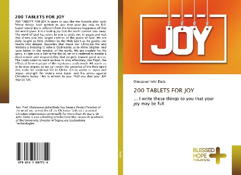 200 TABLETS FOR JOY: ... I write these things to you that your joy may be full