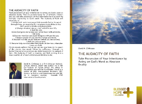 THE AUDACITY OF FAITH: Take Possession of Your Inheritance by Acting on God's Word as Absolute Reality