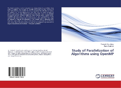 Study of Parallelization of Algorithms using OpenMP