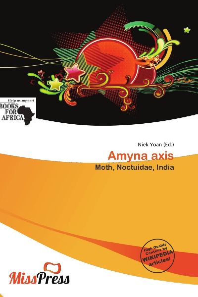 Amyna axis: Moth, Noctuidae, India