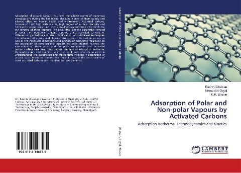 Adsorption of Polar and Non-polar Vapours by Activated Carbons: Adsorption Isotherms, Thermodynamics and Kinetics