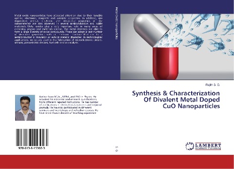 Synthesis & Characterization Of Divalent Metal Doped CuO Nanoparticles