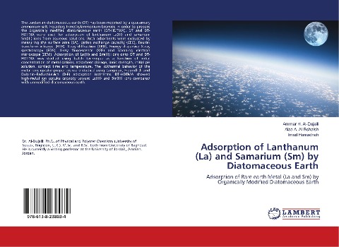 Adsorption of Lanthanum (La) and Samarium (Sm) by Diatomaceous Earth: Adsorption of Rare earth Metal (La and Sm) by Organically Modified Diatomaceous Earth