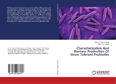 Characterization And Biomass Production Of Stress Tolerant Probiotics