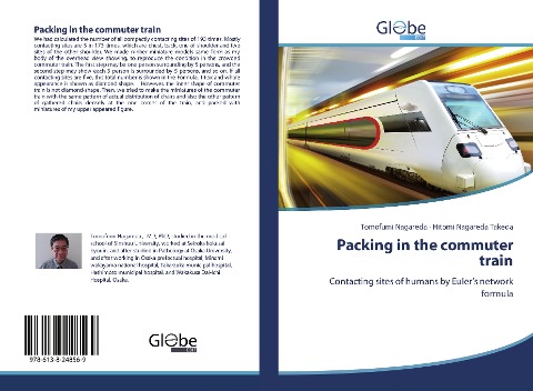 Packing in the commuter train: Contacting sites of humans by Eulers network formula