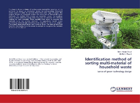 Identification method of sorting multi-material of household waste: Series of green technology design