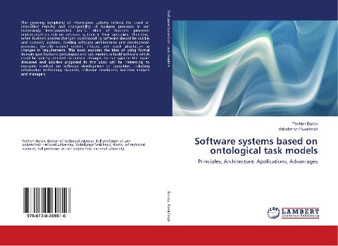 Software systems based on ontological task models: Principles, Architecture. Applications, Advantages