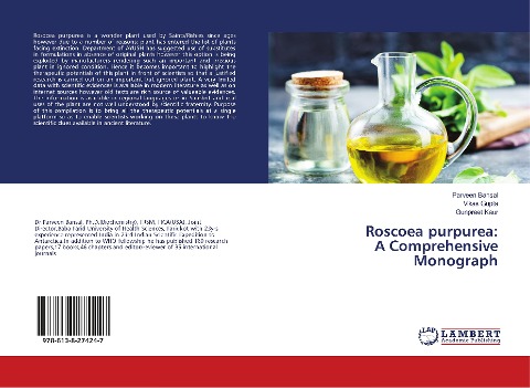 Roscoea purpurea: A Comprehensive Monograph