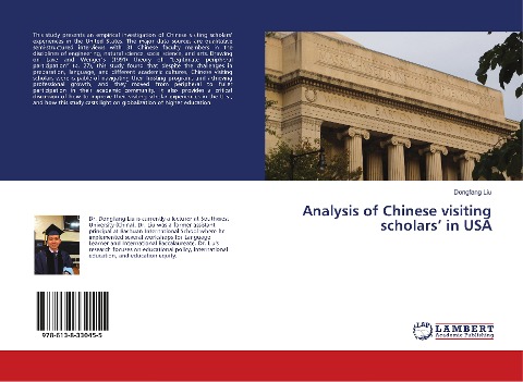 Analysis of Chinese visiting scholars in USA