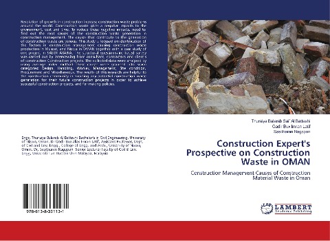 Construction Experts Prospective on Construction Waste in OMAN: Construction Management Causes of Construction Material Waste in Oman