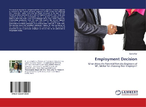 Employment Decision: What drives the Potential Females Engineers of NIT, Silchar for choosing their Employer?