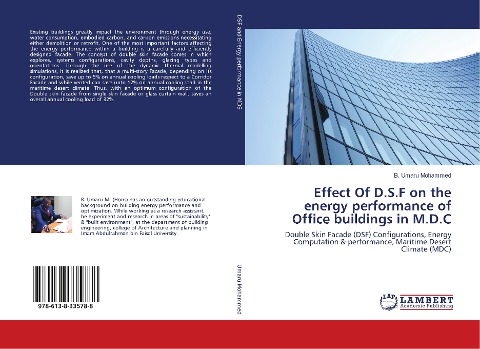 Effect Of D.S.F on the energy performance of Office buildings in M.D.C: Double Skin Facade (DSF) Configurations, Energy Computation & performance, Maritime Desert Climate (MDC)