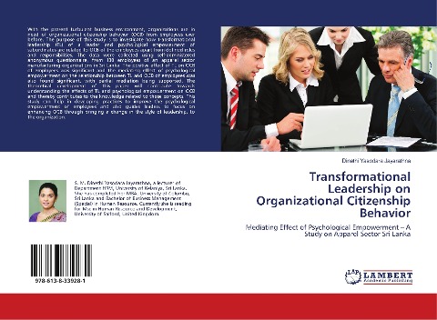 Transformational Leadership on Organizational Citizenship Behavior: Mediating Effect of Psychological Empowerment - A Study on Apparel Sector Sri Lanka
