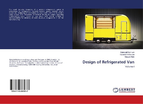 Design of Refrigerated Van: Volume-I