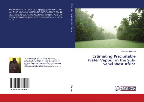 Estimating Precipitable Water Vapour in the Sub-Sahel West Africa