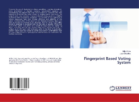 Fingerprint Based Voting System