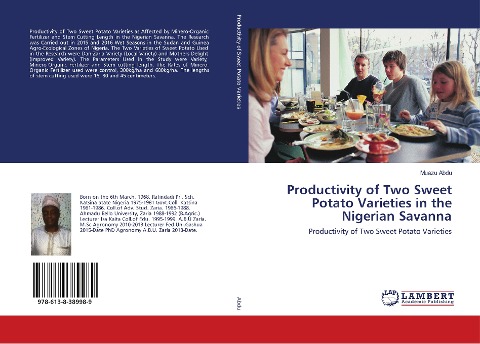 Productivity of Two Sweet Potato Varieties in the Nigerian Savanna: Productivity of Two Sweet Potato Varieties