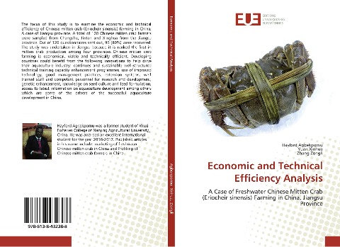 Economic and Technical Efficiency Analysis: A Case of Freshwater Chinese Mitten Crab (Eriocheir sinensis) Farming in China, Jiangsu Province