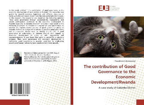 The contribution of Good Governance to the Economic Development/Rwanda: A case study of Gakenke District