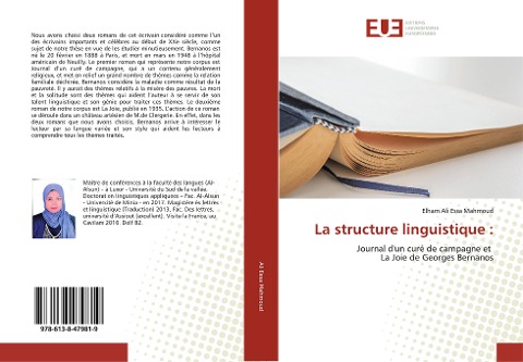 La structure linguistique :: Journal dun curé de campagne et La Joie de Georges Bernanos